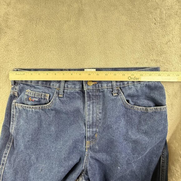 Lapco FR Flame Resistant Jeans Mens 36x34 Blue Denim Work Pants CAT 2 ATPV 13 - Picture 5 of 16